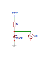 Merjenje karakretistike zenerjeve diode v zaporni smeri.